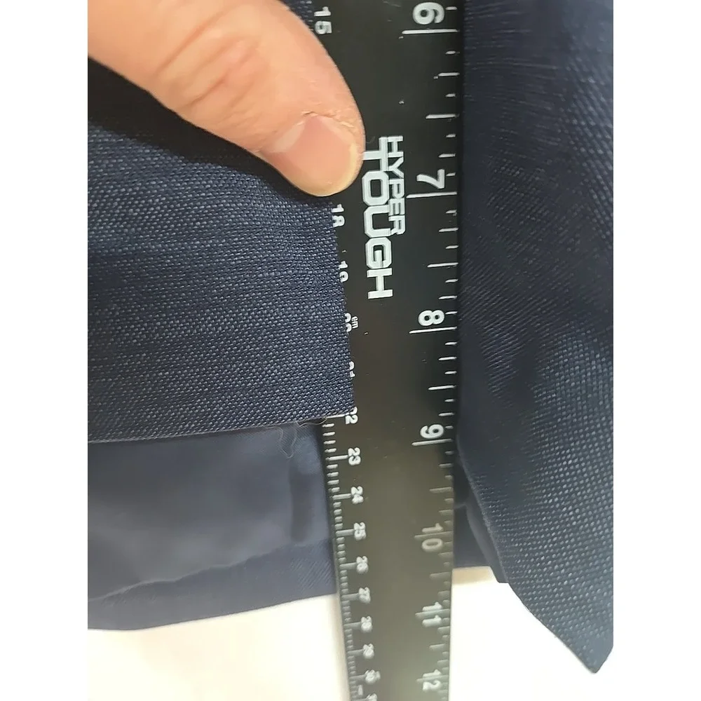 JOS‎ A BANK Mens Blue Wool Blend Sport Coat Suit Jacket Blazer SLIM FIT 44R